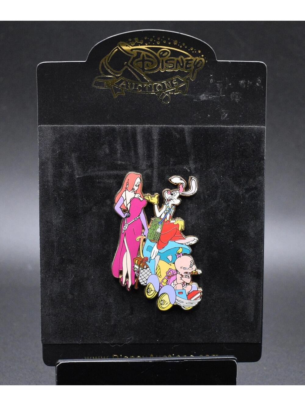 Disney DA Back to School 2006 Roger & Jessica Rabbit Baby Herman LE 100 Pin (C4)